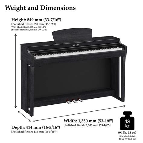 Yamaha Clavinova CLP-725 – Keyboard Concepts Piano Stores