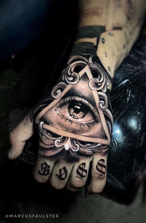 Tattoo Olho Na M O Hand Eye Tattoo Hand Tattoos For Guys Hand Tattoos