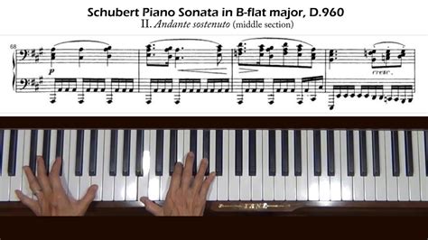 Schubert Piano Sonata In B Flat Major D 960 Andante Sostenuto