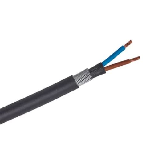 25mm 2 Core Armoured SWA Cable Cut To Length Per Metre