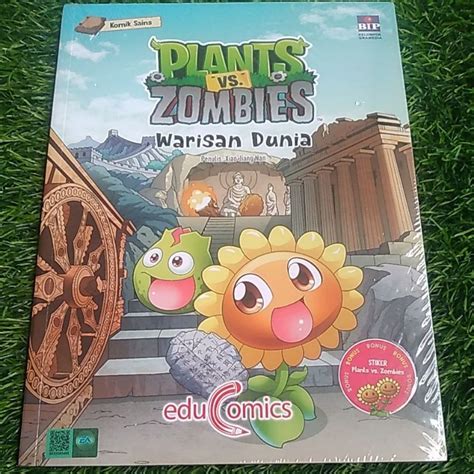 Jual Buku Komik Sains Plants Vs Zombies Warisan Dunia Shopee Indonesia