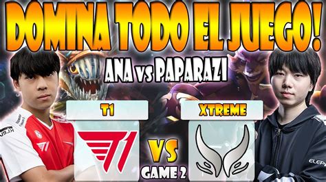 T1 VS XTREME GAMING BO2 GAME 2 TOPSON VS PAPARAZI THE INTERNATIONAL