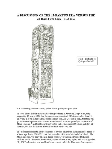 13 Baktun Versus 20 | PDF | 2012 Phenomenon | Maya Civilization