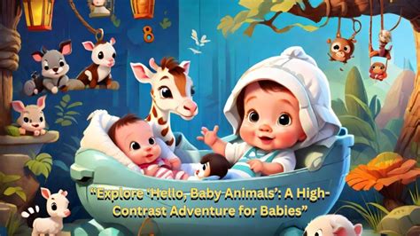 Explore ‘hello Baby Animals A High Contrast Adventure For Babies