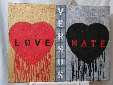 Love Hate Painting