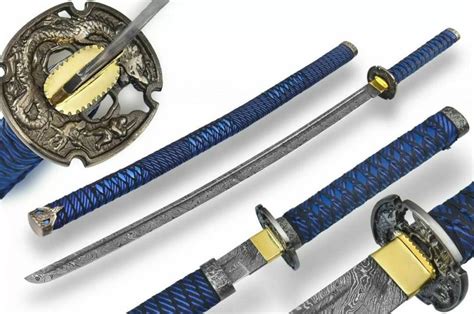 Hamdamde Damascus Katana Sword, Personalized Sword, Engraved | Inspire ...