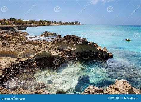 Snorkeling off Smith Cove stock image. Image of swimming - 22119003