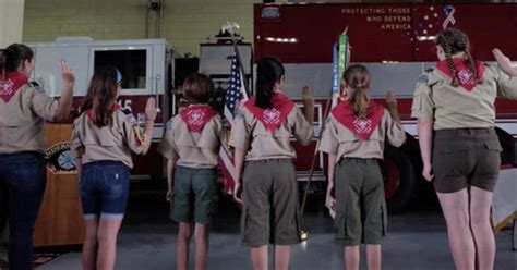 Girls Can Now Officially Join The Boy Scouts Of America Cbs News