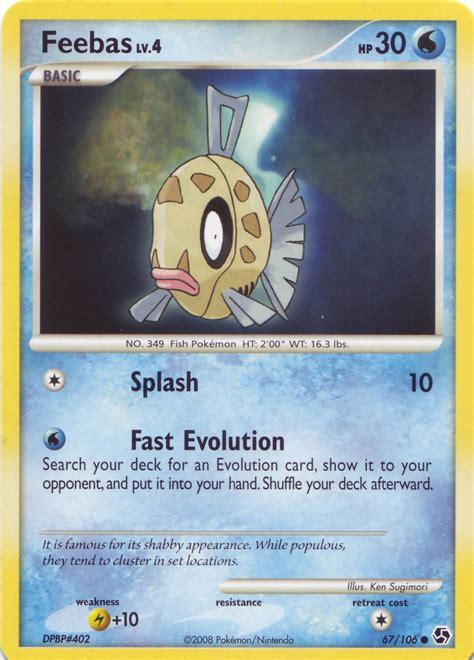 Feebas Great Encounters 67 Bulbapedia the community driven Pokémon