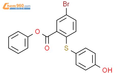 832725 90 3 Benzoic Acid 5 Bromo 2 4 Hydroxyphenyl Thio Phenyl