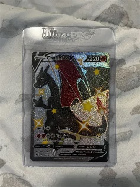 RARE SHINY CHARIZARD V Pokemon Champions Path Secret 079 073 Comme Neuf