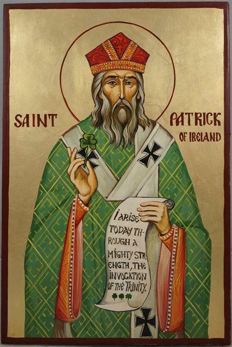 St Patrick Of Ireland Orthodox Icon Blessedmart Orthodox Icons St