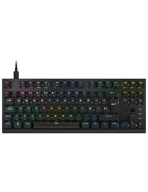 Corsair K60 PRO TKL teclado USB QWERTY Español Negro