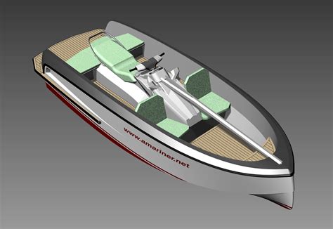 Проект 5-метрового прогулочного катера из фанеры, чертежи катера ...