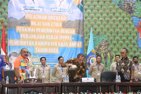 Infopublik Sekda Raja Ampat Launching Proyek Perubahan Pejabat