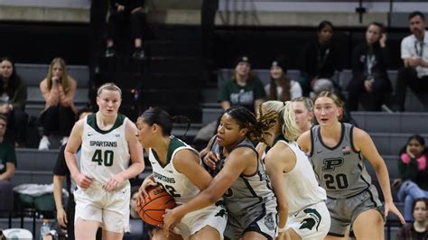 MSU women's basketball dominates Purdue 97-70 at home - The State News