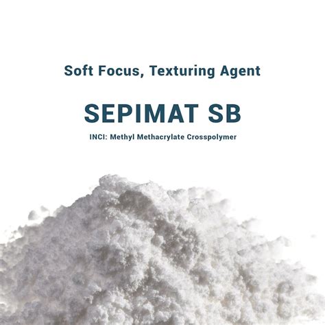 Sepimat SB Soft Focus Texturing Agent Methyl Methacrylate