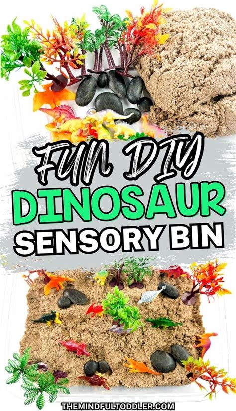 Insanely Fun Dinosaur Sensory Activity Idea In 2024 Sensory Bins