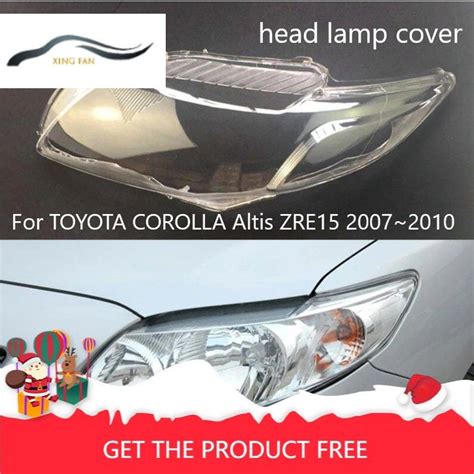 XINFAN For COROLLA Altis Headlamp Cover CapI Left Right Front Headlight