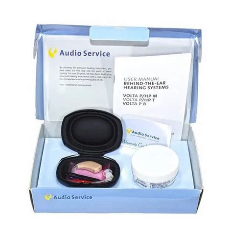 Audio Service Volta P BTE Hearing Aid Above 6 Behind The Ear At Best