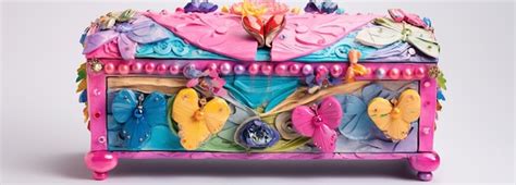 Premium Photo Create A One Of A Kind Jewelry Box Using Papier Mache