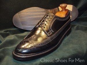 Florsheim Royal Imperial Black Shell Cordovan Full Brogue Circa