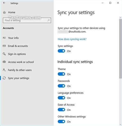 Disable Sync Your Settings On Metered Connections In Windows 10 Tutorials