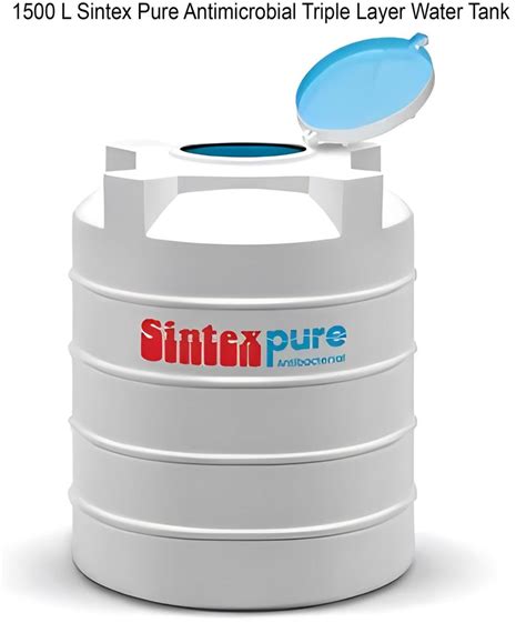 1500 L Sintex Pure Antimicrobial Triple Layer Water Tank At Rs 16299