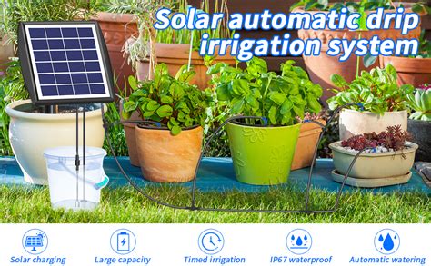 Irrigazione Automatica Energia Solare Set Di Irrigazione Automatica Da