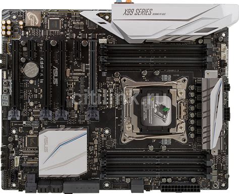 Характеристики Материнская плата ASUS X99-A II, LGA 2011-v3, Intel X99 ...