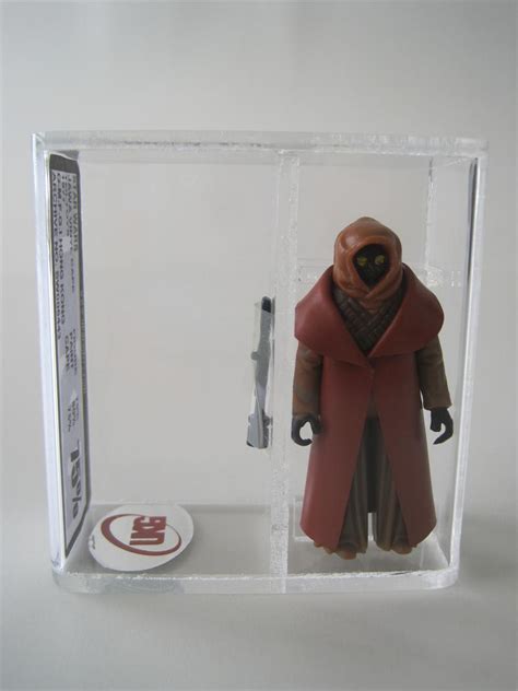 1977 Toltoys Star Wars Loose Action Figure Jawa Vinyl Cape Ukg 75 Sw006443