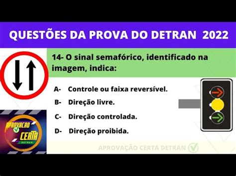 Quest Es De Prova Te Rica Do Detran Simulado Detran Prova