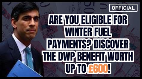 Are You Eligible For Winter Fuel Payments Discover The DWP Benefit