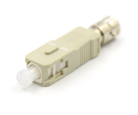 SC Male ST Female 62 5 125 Hybrid Adapter Fibertronics Inc