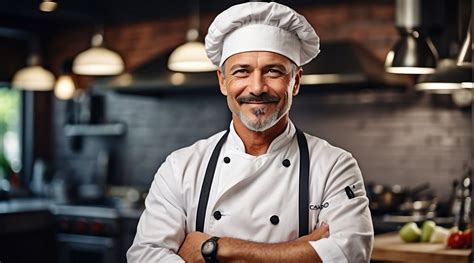 Smiling Restaurant Chef Free Stock Photo - Public Domain Pictures