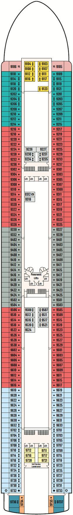 Pacific Adventure Deck Plans P O Cruises Australia Pacific Adventure