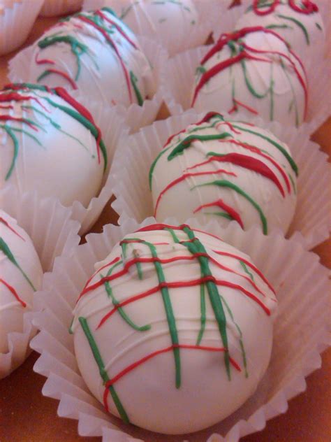 Christmas Cake Balls Christmas Cake Balls Christmas Tray