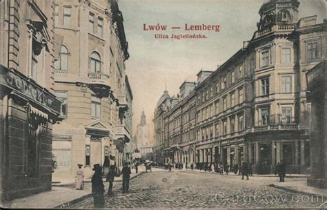 Lwow - Lemberg Poland Eastern Europe Postcard