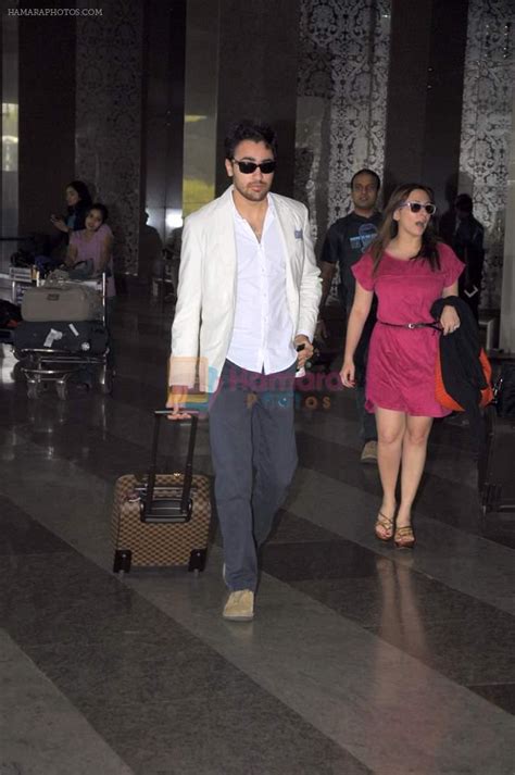 Imran Khan Avantika Malik Snapped After They Return From F Held At