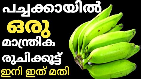 പച്ചക്കായ ഈ രീതിയിൽ ഒന്ന് തയ്യാറാക്കു കറി ചട്ടി പോലും ബാക്കി കാണില്ല