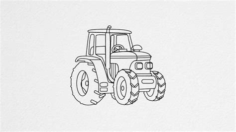 Tractor Drawing - Clashing Pride