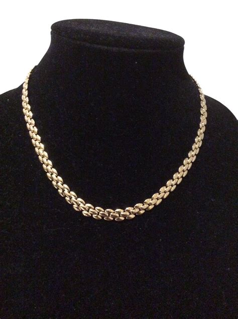 Revlon Gold Tone Necklace And Bracelet Etsy Canada Pretty Necklaces