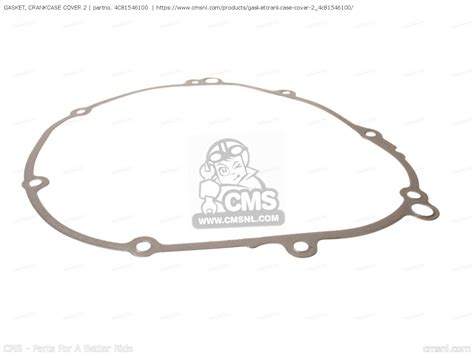 4C81546100 Gasket Crankcase Cover 2 Nas Yamaha Buy The 4C8 15461