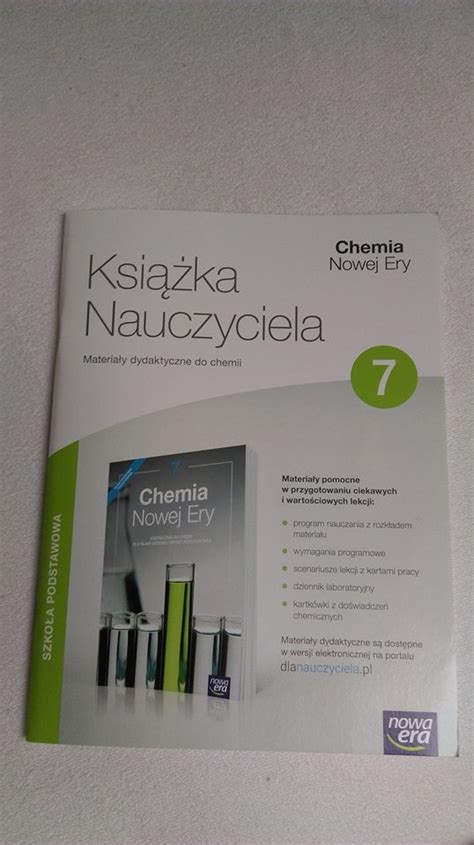 Ksi Ka Nauczyciela Chemia Nowej Ery Sprawdziany