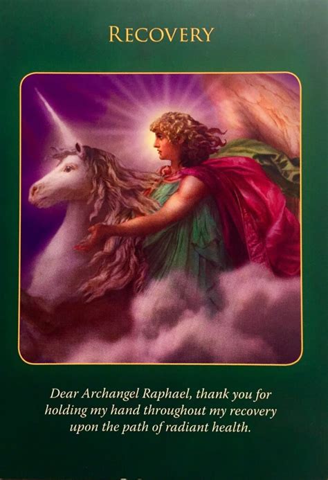 Archangel Raphael Message – Recovery – Celestial Inspiration