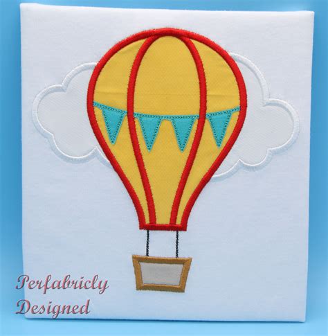 Hot Air Balloon Applique Balloon Applique Hot Air Balloon Tee Shirt Etsy Australia