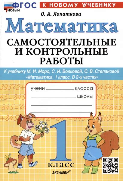 Математика. 1 класс. Самостоятельные и контрольные работы. К учебнику М ...