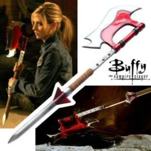 Windlass Studios Buffy faux rouge réplique hache légendaire pieu Vampires