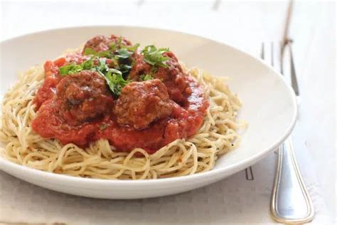 Spaghettis aux boulettes de viande à la marocaine Etal des Epices