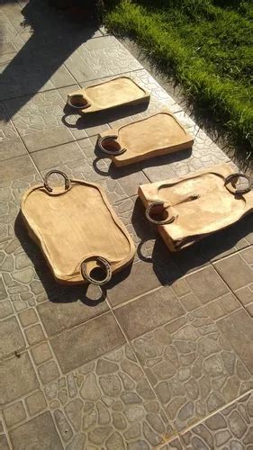 Tablas De Asado R Stica Con Herraduras En Venta En Por S Lo